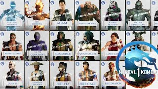 Mortal Kombat 1 - All Npc And Fused Characters Mk1