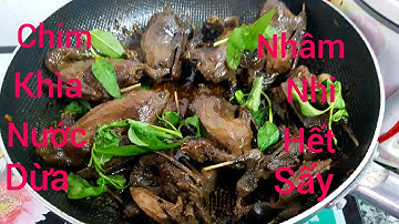 Cách làm chim ram nước dừa /chim rô ti#272