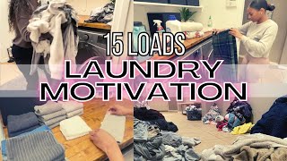 15 Load- All Day Wash and Fold with me March 2022