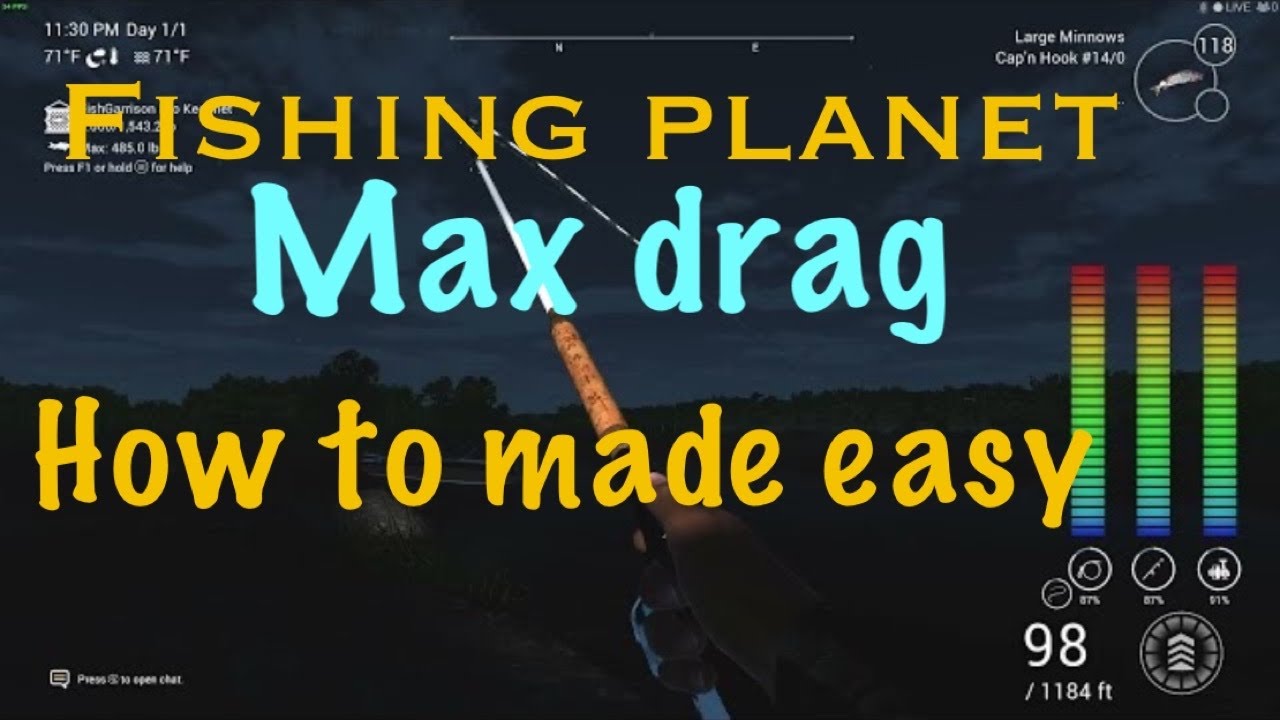 Fishing New How to max Drag Mokonzi bottom rod YouTube