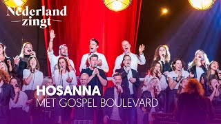 Video thumbnail of "Hosanna (met Gospel Boulevard) - Nederland Zingt"