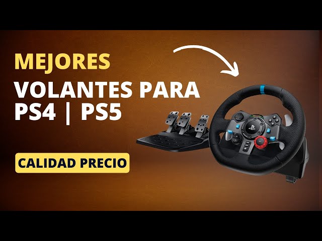 Los MEJORES VOLANTES para PS4, PS5 y PC
