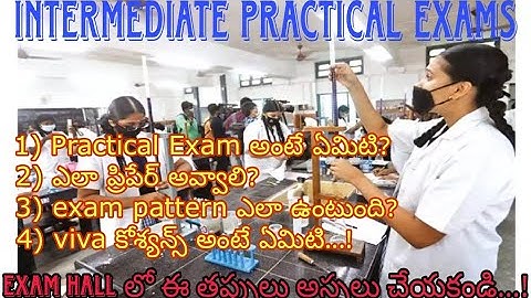 Full Explanation About Inter Senior Practical Exams || Intermediate Senior Practicals || #2024inter