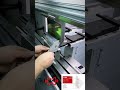 High-precision press brake tooling in action.