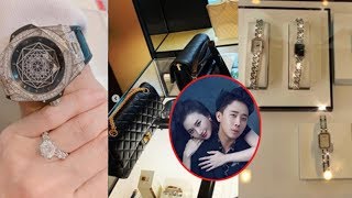 Choáng ngợp trước bộ sưu tập hàng hiệu mà Trấn Thành dành tặng Hari Won suốt 2 năm về chung nhà