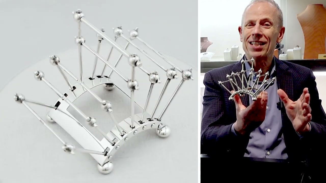 Sterling Silver Toast Rack - Antique Edwardian - C9617