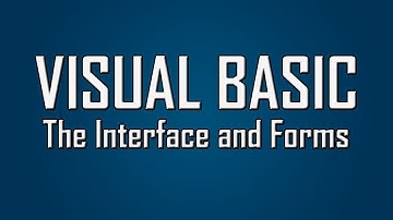 Learn Visual Basic - #2 - The UI and Creating Forms
