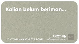 KALIAN BELUM BERIMAN (1 menitan!)