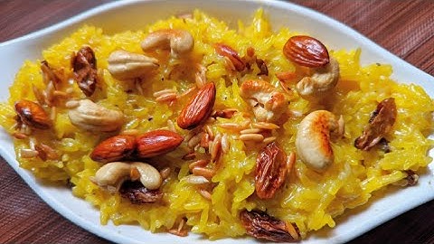 Vasant Panchami Special Meethe Chawal Recipe | Kesariya Chawal | Basant Panchami Sweet Dryfruit Rice