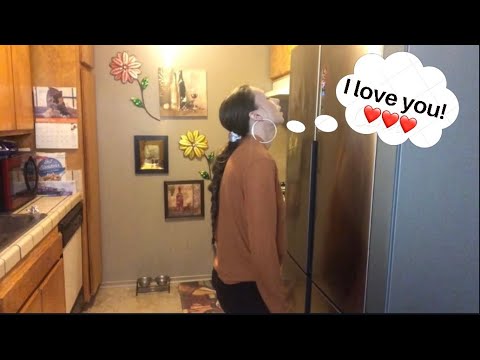 A girl and her fridge- Quarantine edition! 😂🦠