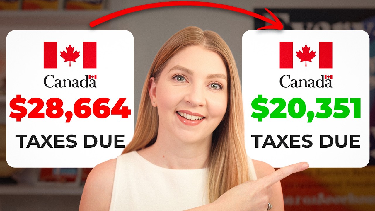Сделайте это, чтобы легально платить МЕНЬШЕ налогов в Канаде.