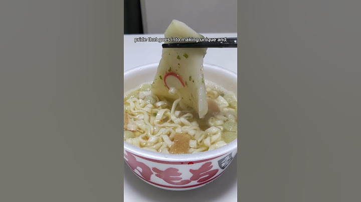 Why are instant noodles so popular in Japan? #shorts