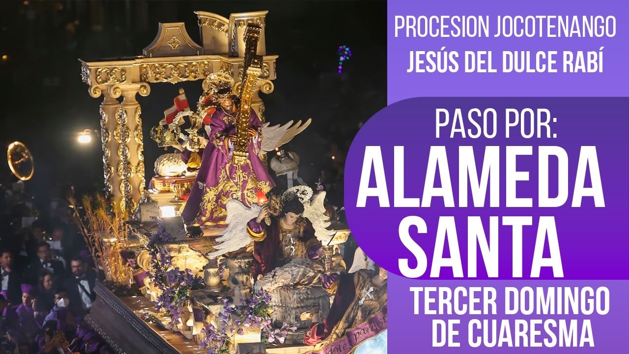 Шествие Иисуса из Назарета из Хокотенанго через Аламеду, Санта-Роса | Антигуа-Гватемала