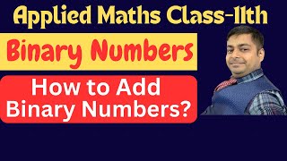 Binary Number | Addition | Applied Maths Ml Agarwal Class-11th |@sushantclasses6634 Net Worth
