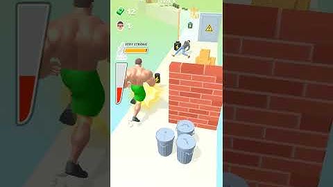 Muscle Rush Level #5 gameplay for Android and iOS Walkthrough all levels #Shorts