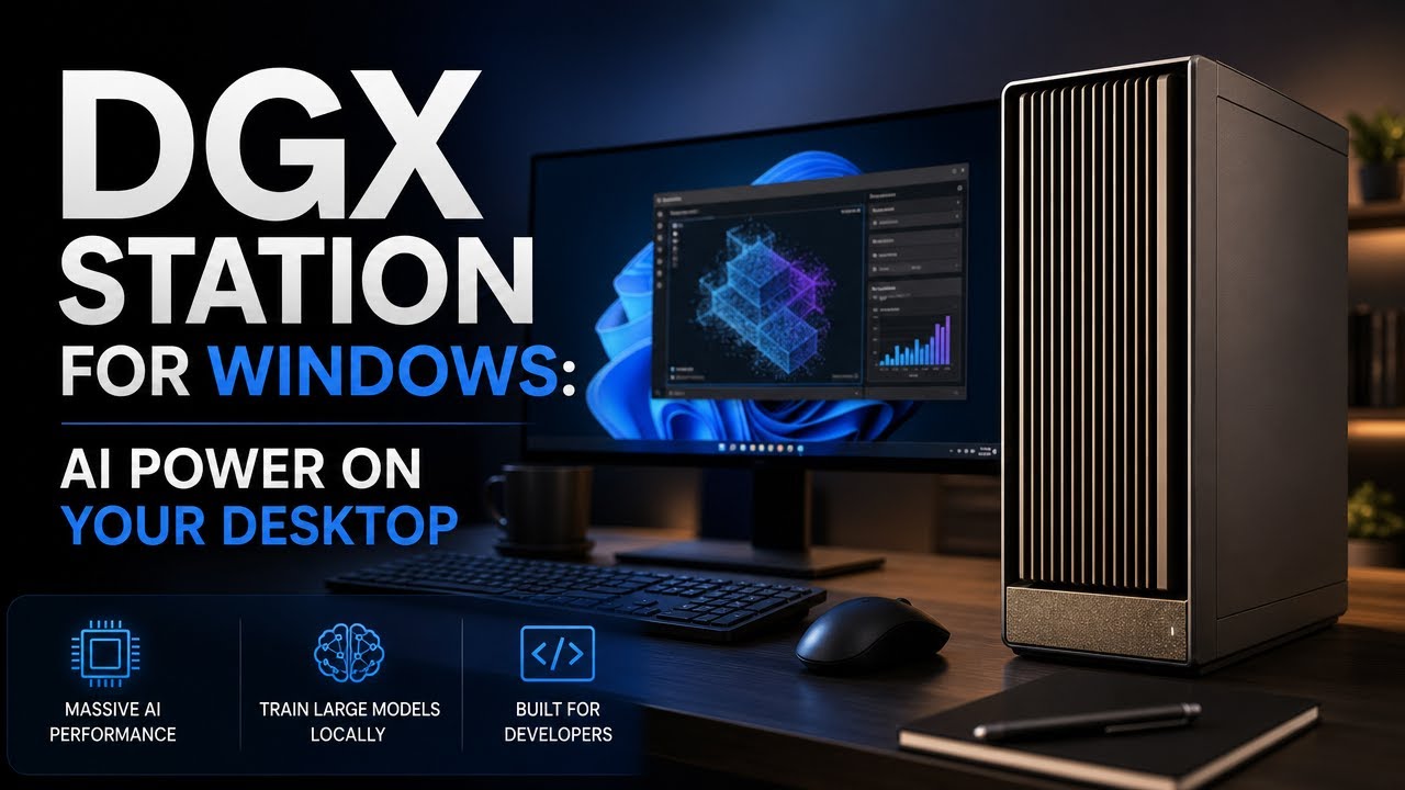 DGX Station for Windows: AI Power on Your Desktop - YouTube