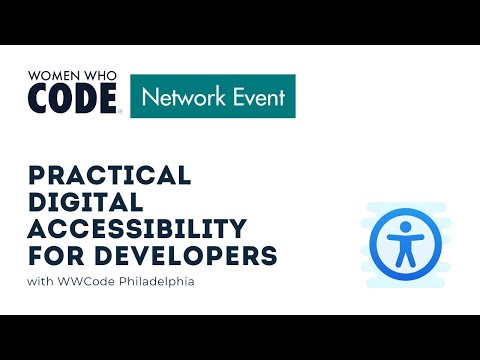 Practical Digital Accessibility for Developers