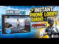 Gameloop No Match Found Fix ⚡ Play in Phone Lobby + Instant Matchmaking Guide