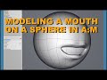 Spline Modeling a Mouth Ball