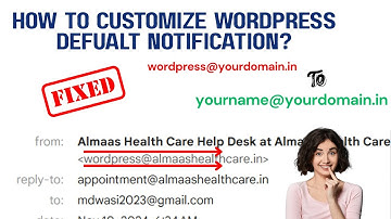 How to Customize WordPress Default Notification Email (wordpress@domain.in to yourname@domain.in)
