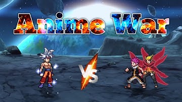 Goku Perfect MUI VS Natsu (all form) & Baryon Naruto V1 in Jump Force Mugen