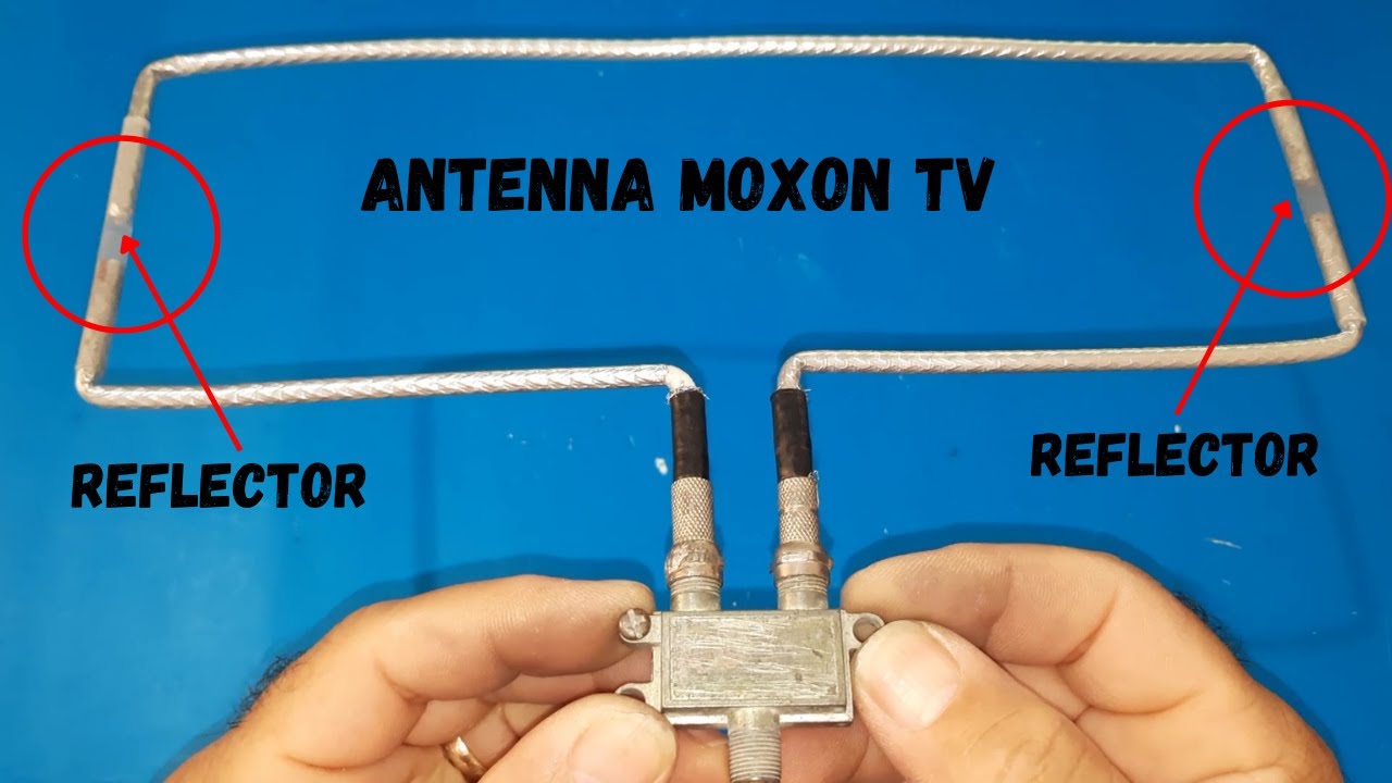 HOW TO MAKE A Moxon ANTENNA FOR TV CHANNELS