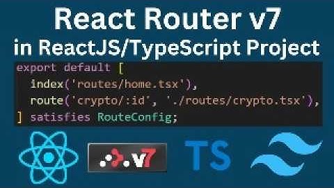 React Router v7 Tutorial: Build ReactJS App with Routing, Data Loading, and Navigation!