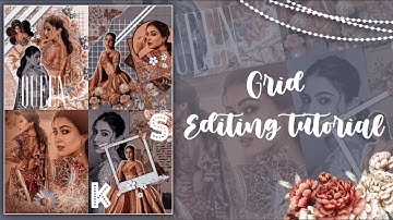 Grid Editing Tutorial for fanpages || Hiti’s Cteation ||🤎