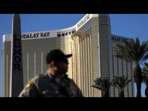 Four shot in Las Vegas as manhunt for shooter underway