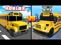 Funny School Bus Tests in GTA 5 and Roblox (Which Will Win?)