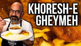 Persian Khoresh-e Gheymeh بهترین خورش قیمه ایرانی با دستور کامل