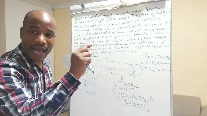 Belt drives calculations