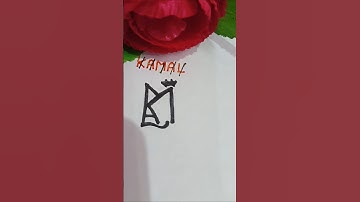 Kamal logo design comments your name like, share, subscribe #viralshort #logodesgin #youtubeshorts