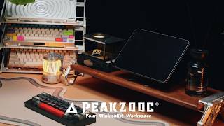 The Ultimate Peakzooc Desktop Ecosystem | 2026 Minimalist Workspace