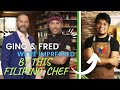 A Proud Filipino Chef Inside A Cooking Competition In Italy