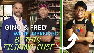 PROUD PINOY CHEF Inside A Cooking Competition In Italy | Gino D’acampo & Fred Siriex