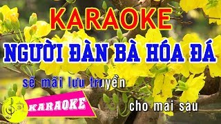 Video thumbnail of "Người Đàn Bà Hóa Đá Karaoke || Beat Chuẩn"