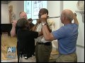 Demonstration of a Slave Collar - Historian Anthony Cohen