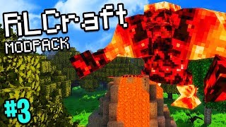 Minecraft But Giants Throw Lava At You (RLCraft Modpack #3)