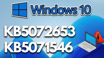 Error al INSTALAR o descargar la actualización KB5071546/KB5072653 en Windows 10