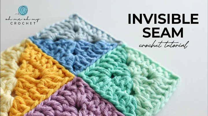 Joining Granny Squares - Invisible Seam Crochet Tutorial