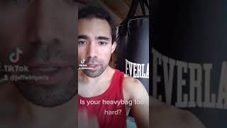 Is your heavybag too hard? Easy fix for $10......