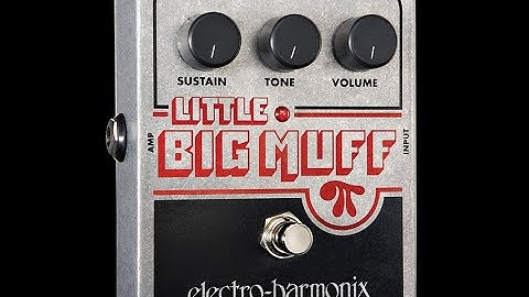 【日本語字幕】Electro Harmonix Little Big Muff Pi Distortion  Sustainer Demo by Dan Miller