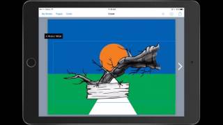 Creating perspective art with Book Creator App