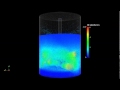 DEM simulation vertical stirrer mill(liggghts&amp;paraview)