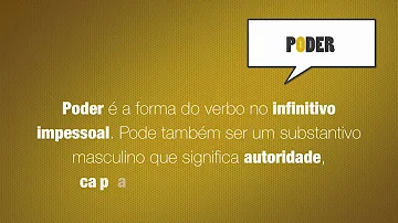 É correto falar pudermos?