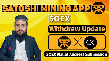 Satoshi Mining App OEX Withdrawal Address Bind | Bind Address Method Of Satoshi App #satoshi #oex