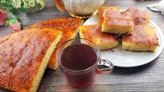 طبخ الرزنه اليمنيه او المخضوبه خبز الدار من الذ الفطائر سهله وسريعة التحضير Yemeni  tea bread