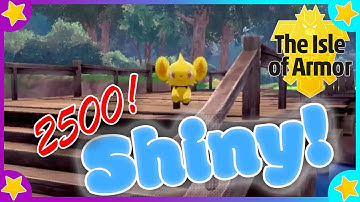 I found A Wild Shiny Shinx After 2500 Encounters! | Isle of Armor | SWSH