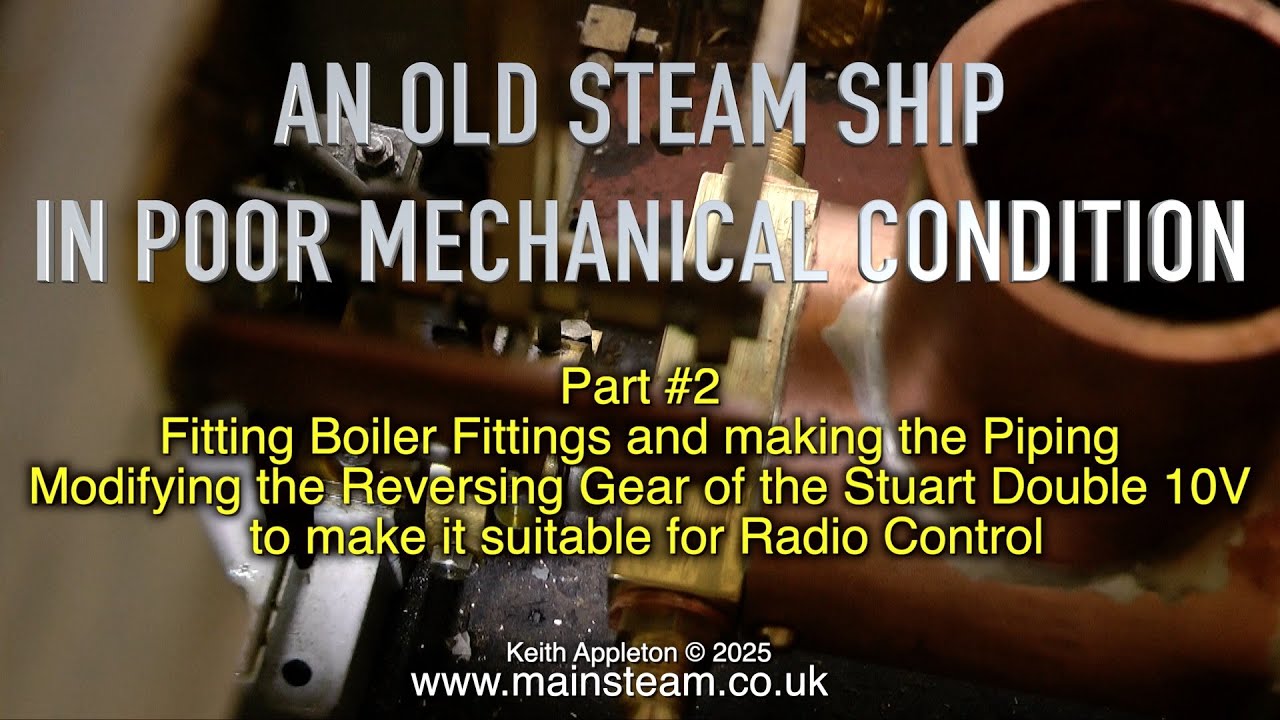 Старый пароход в плохом техническом состоянии - Часть 2